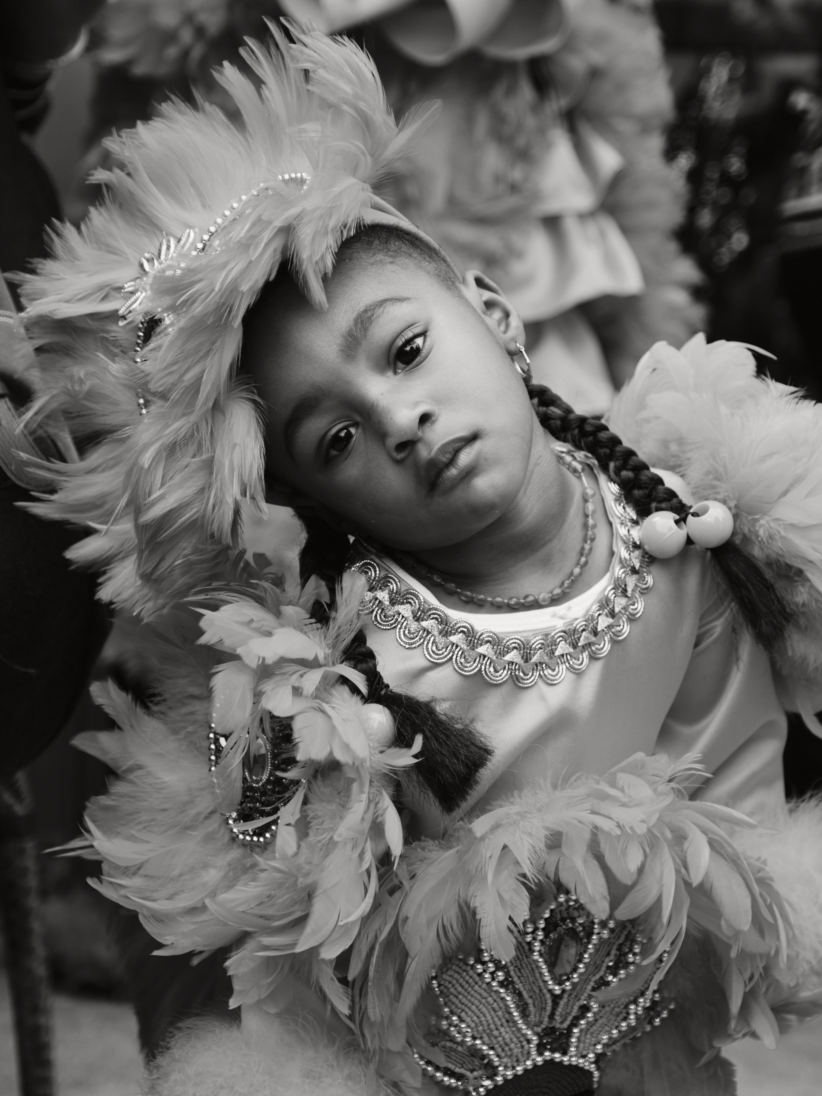 Child in ceremonial dress